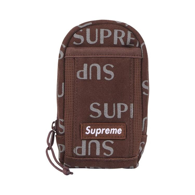 Supreme Neck Pouch Brown - Im Your Wardrobe