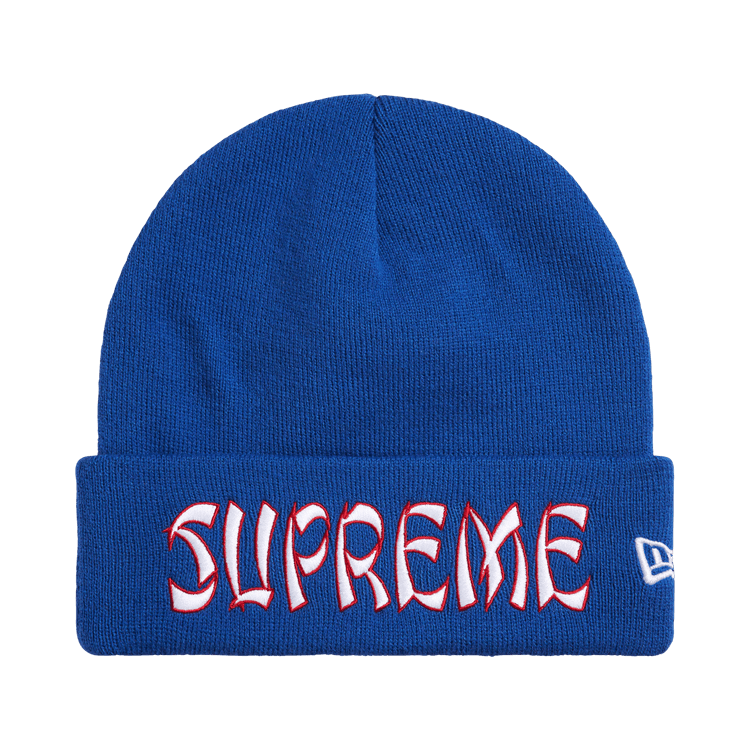 Supreme New Era Action Beanie (FW26) Royal - Im Your Wardrobe