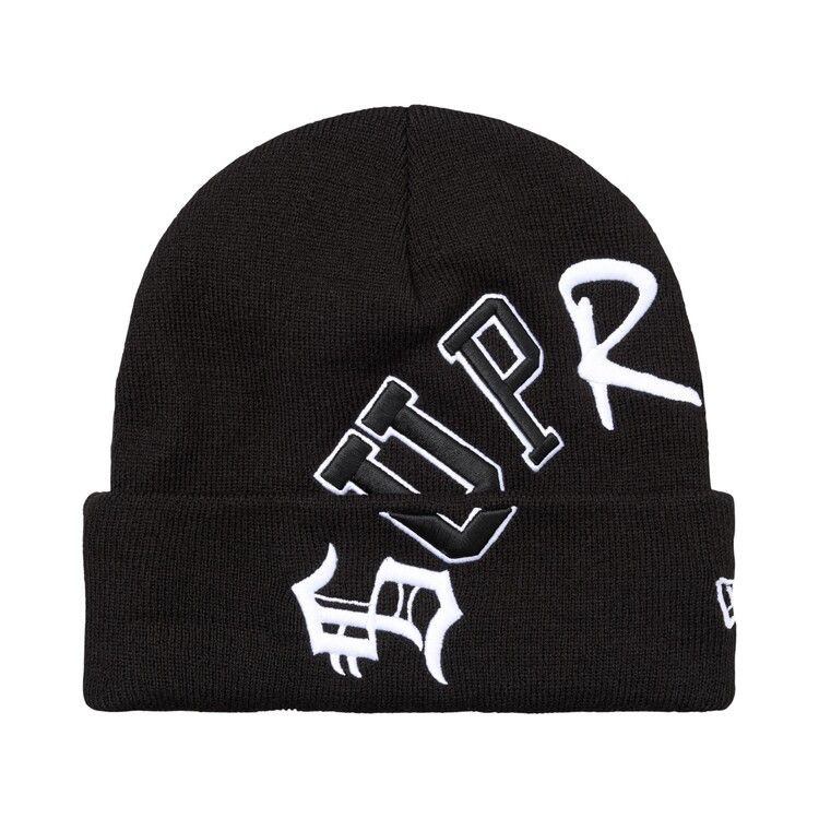Supreme New Era Arc Beanie (FW26) Black - Im Your Wardrobe