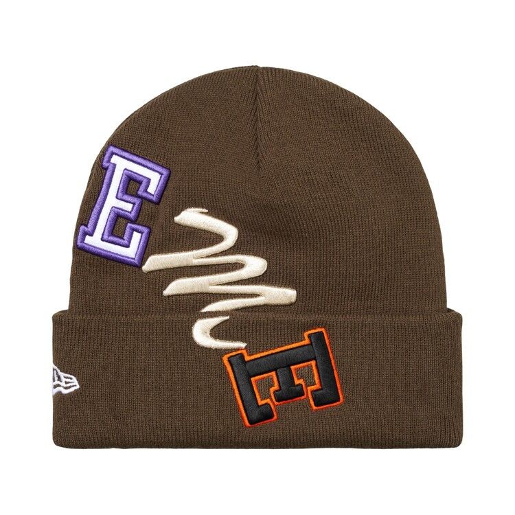 Supreme New Era Arc Beanie (FW26) Brown - Im Your Wardrobe