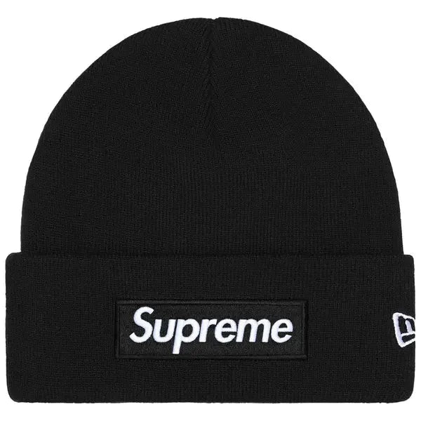 Supreme New Era Box Logo Beanie (FW25) Black - Im Your Wardrobe
