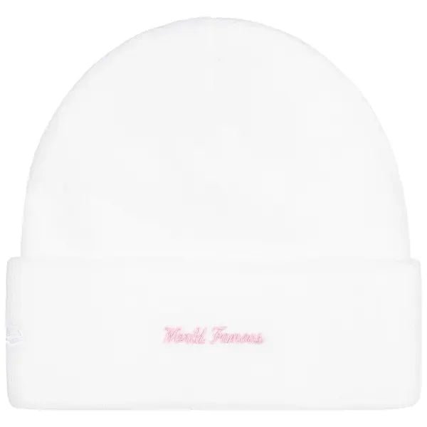 Supreme New Era Box Logo Beanie (FW25) White - Im Your Wardrobe