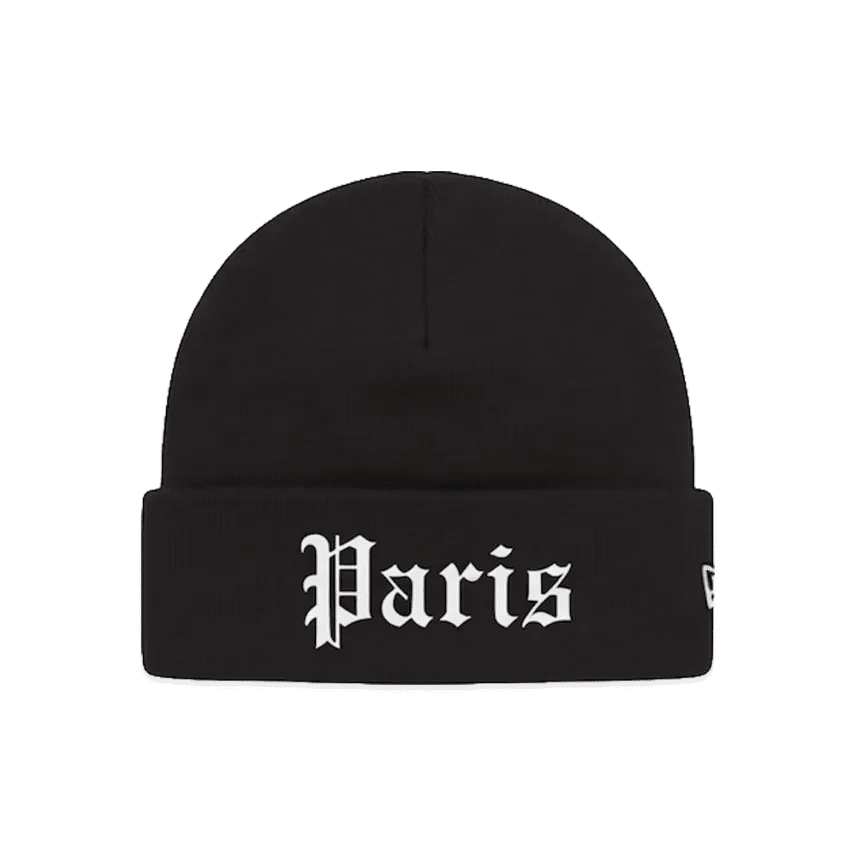 Supreme New Era Shop Beanie (Paris) (FW26) Black - Im Your Wardrobe