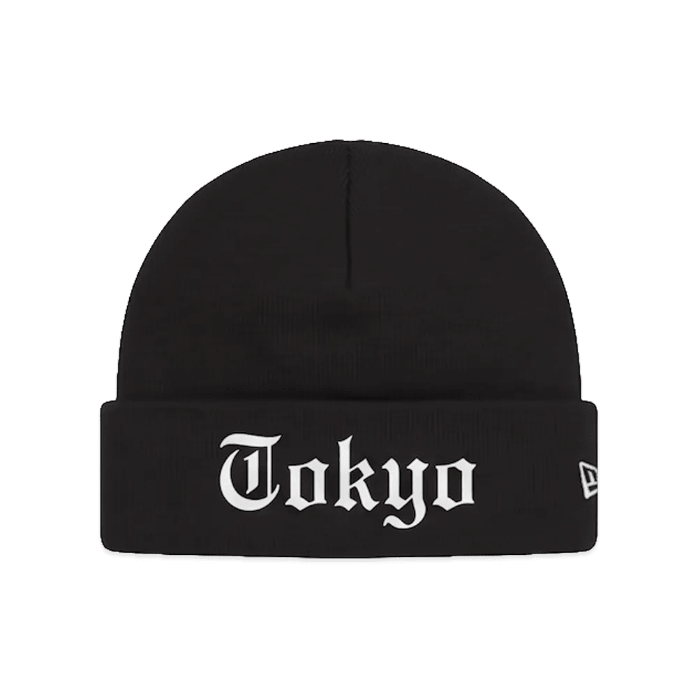 Supreme New Era Shop Beanie (Tokyo) Black - Im Your Wardrobe