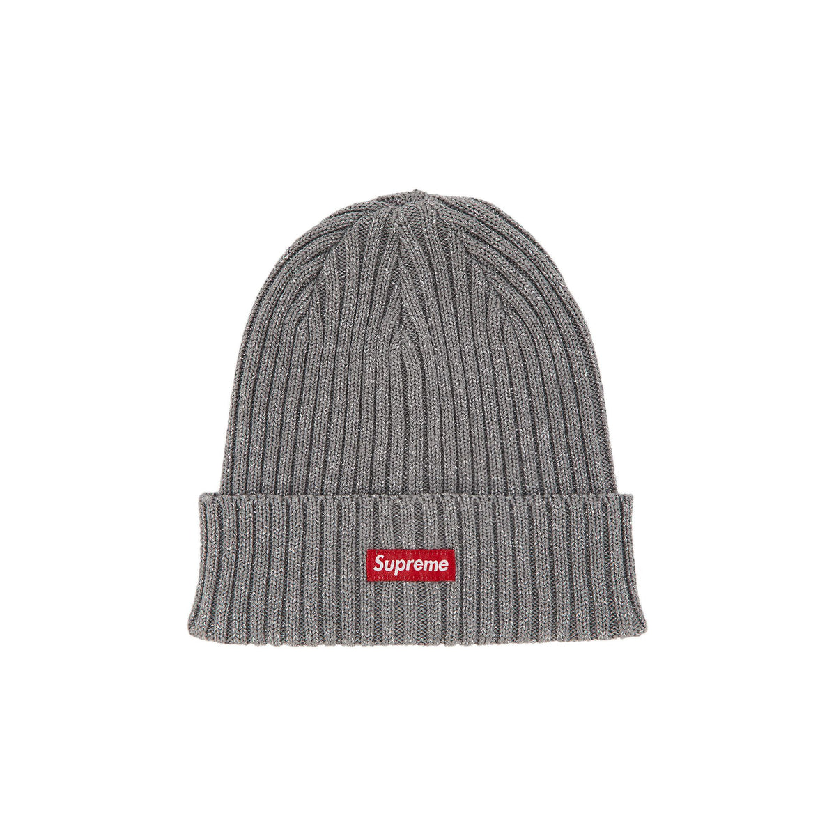 Supreme Overdyed Beanie (SS25) Metallic Silver - Im Your Wardrobe