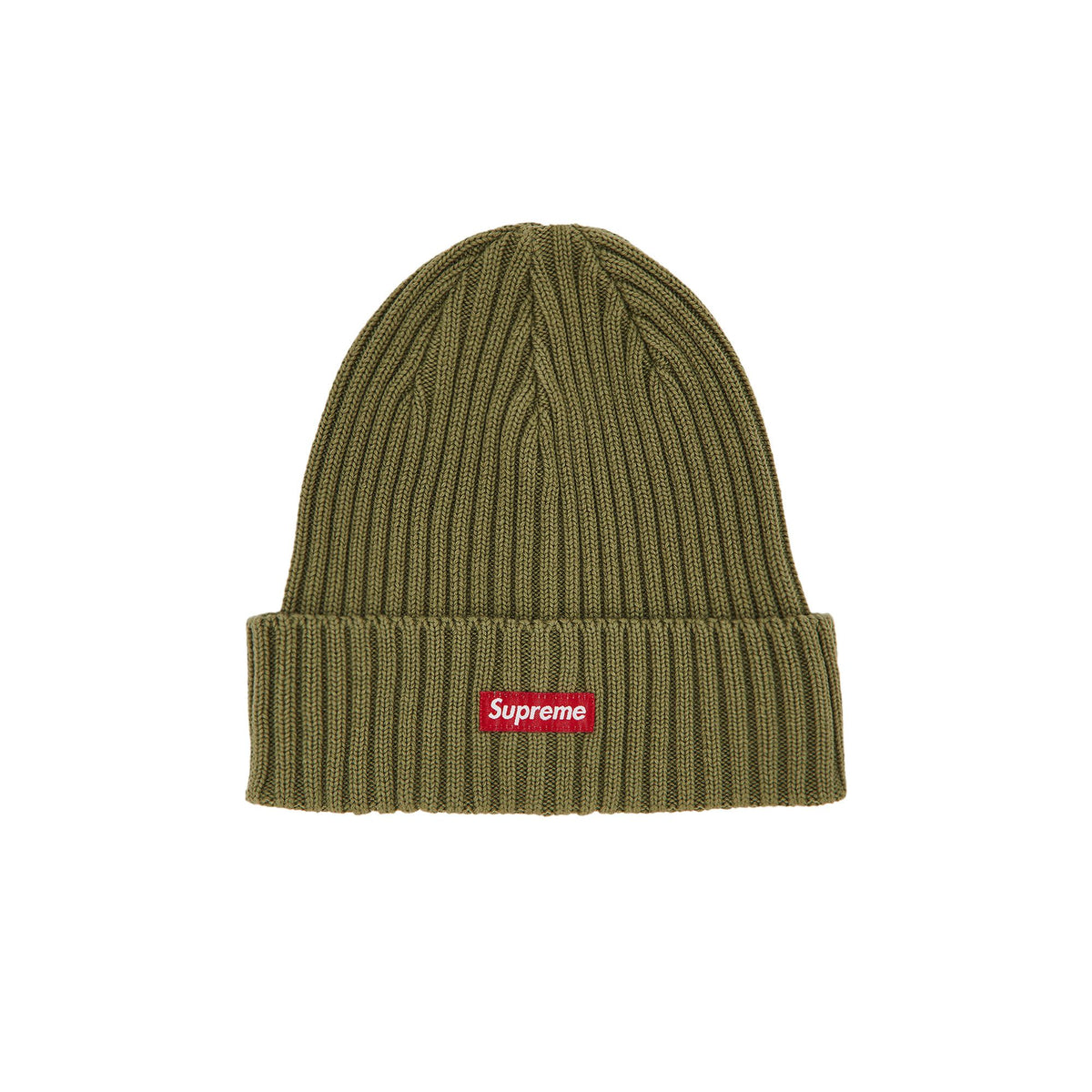 Supreme Overdyed Beanie (SS25) Olive - Im Your Wardrobe