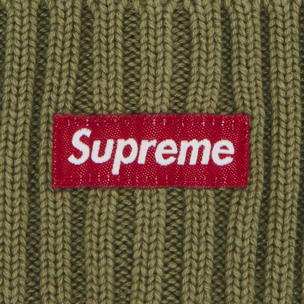 Supreme Overdyed Beanie (SS25) Olive - Im Your Wardrobe
