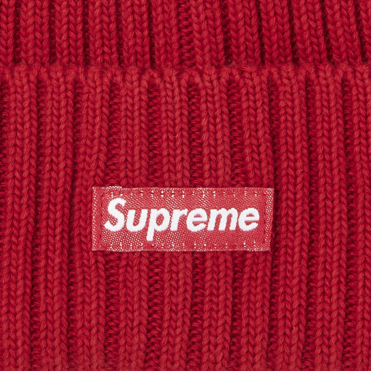 Supreme Overdyed Beanie (SS25) Red - Im Your Wardrobe
