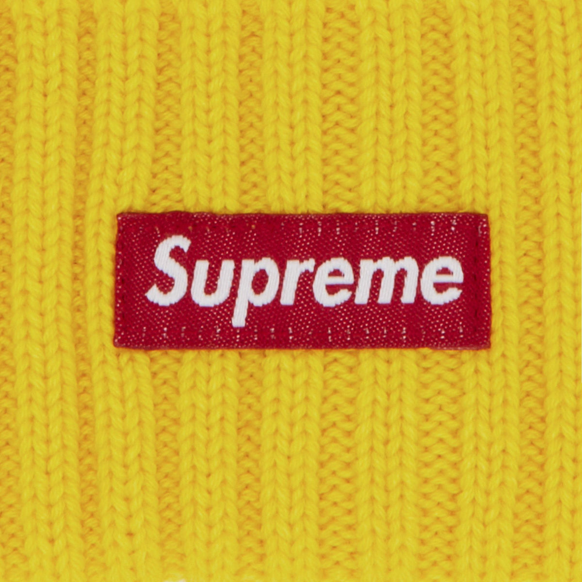 Supreme Overdyed Beanie (SS25) Yellow - Im Your Wardrobe