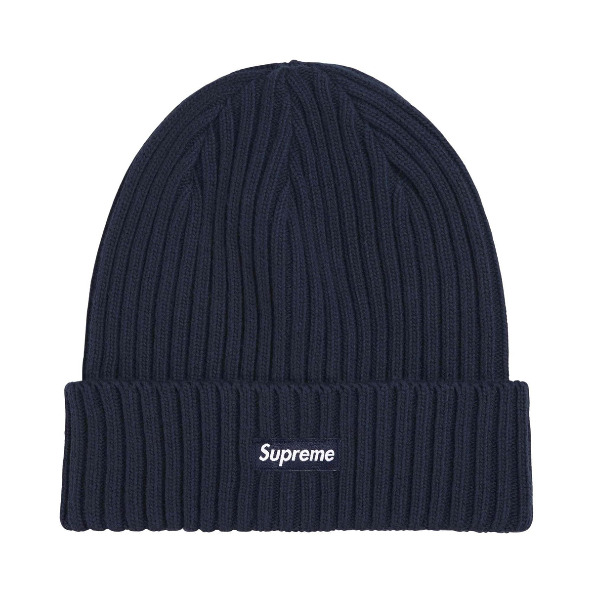 Supreme Overdyed Beanie (SS26) Navy - Im Your Wardrobe