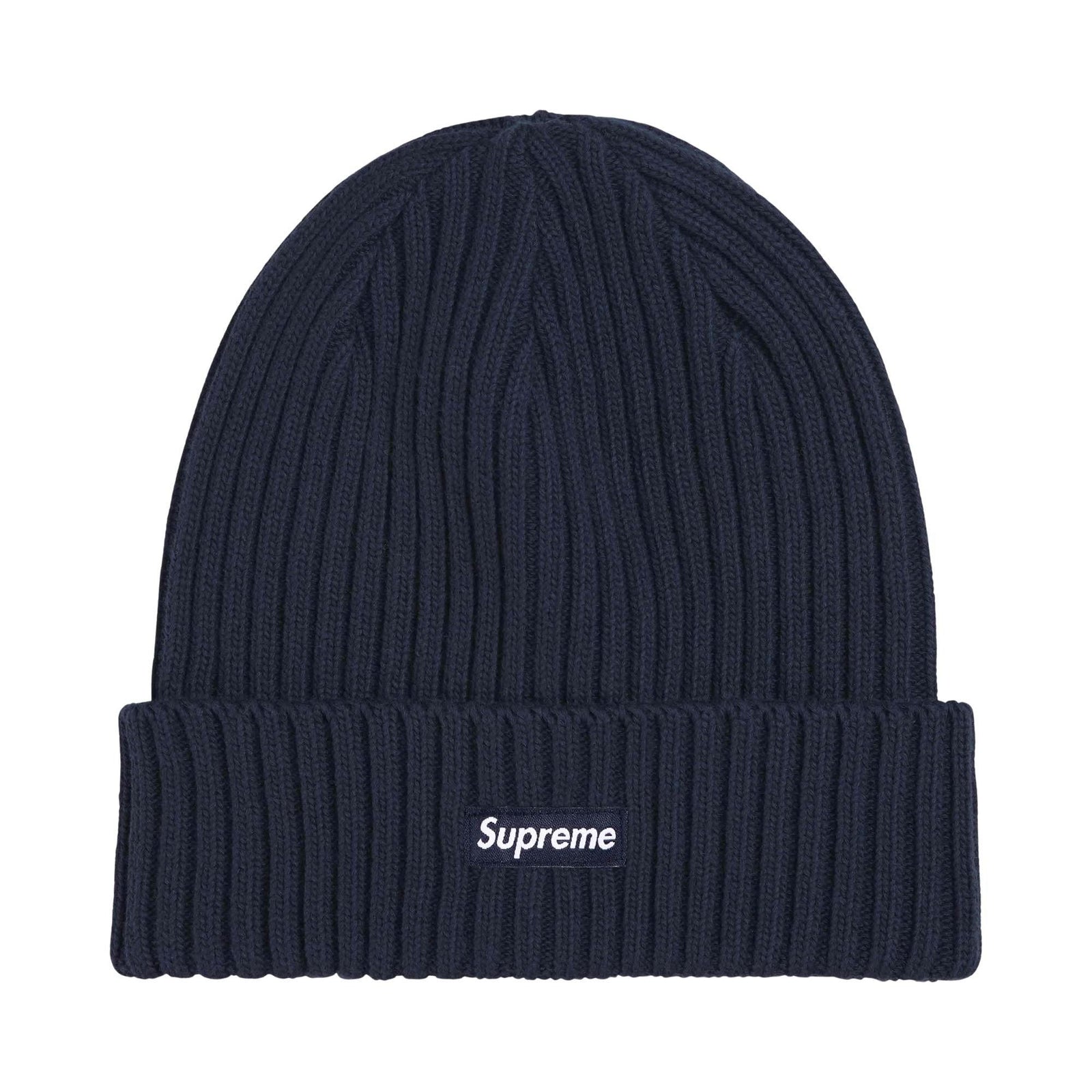 Supreme Overdyed Beanie (SS26) Navy - Im Your Wardrobe