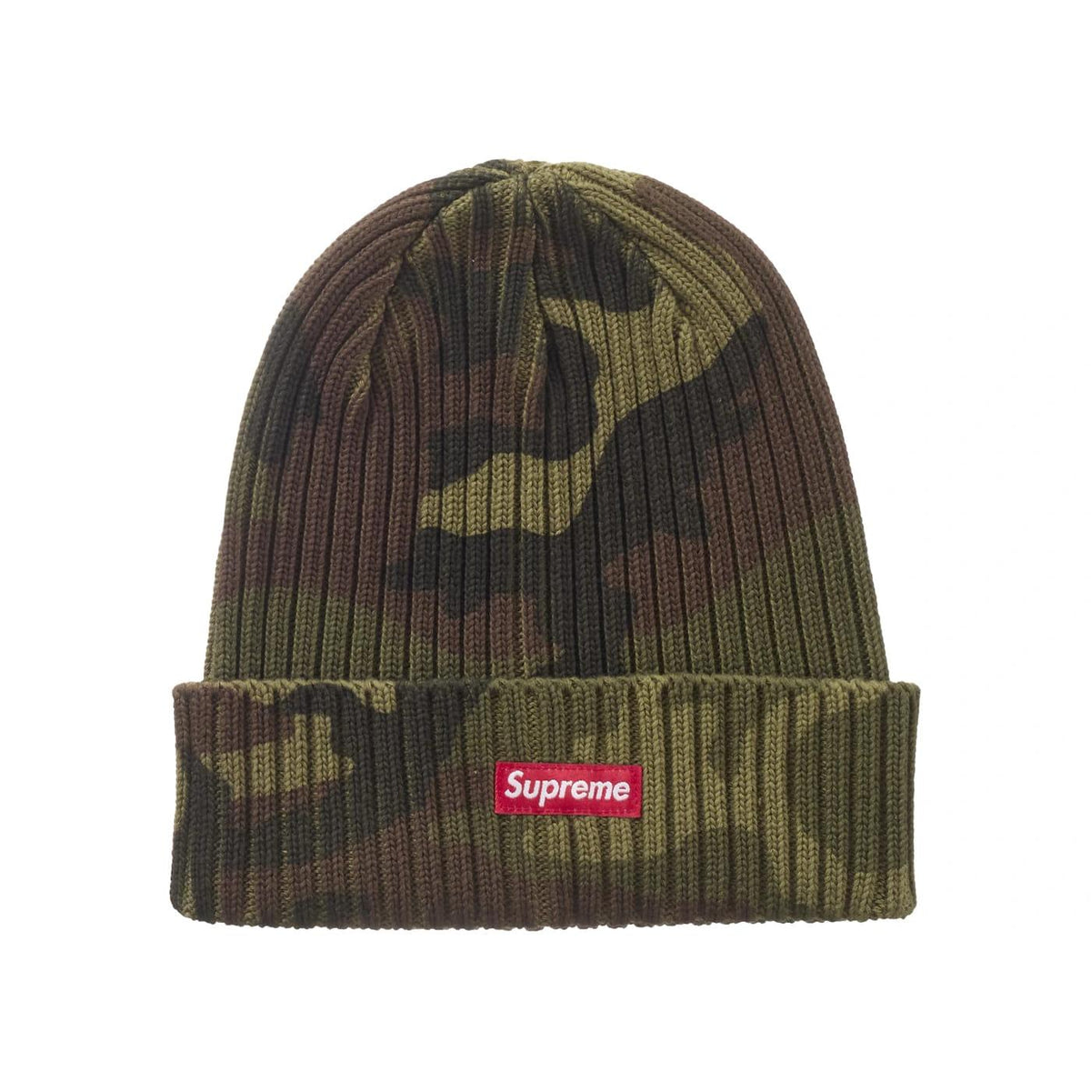 Supreme Overdyed Beanie (SS26) Woodland Camo - Im Your Wardrobe