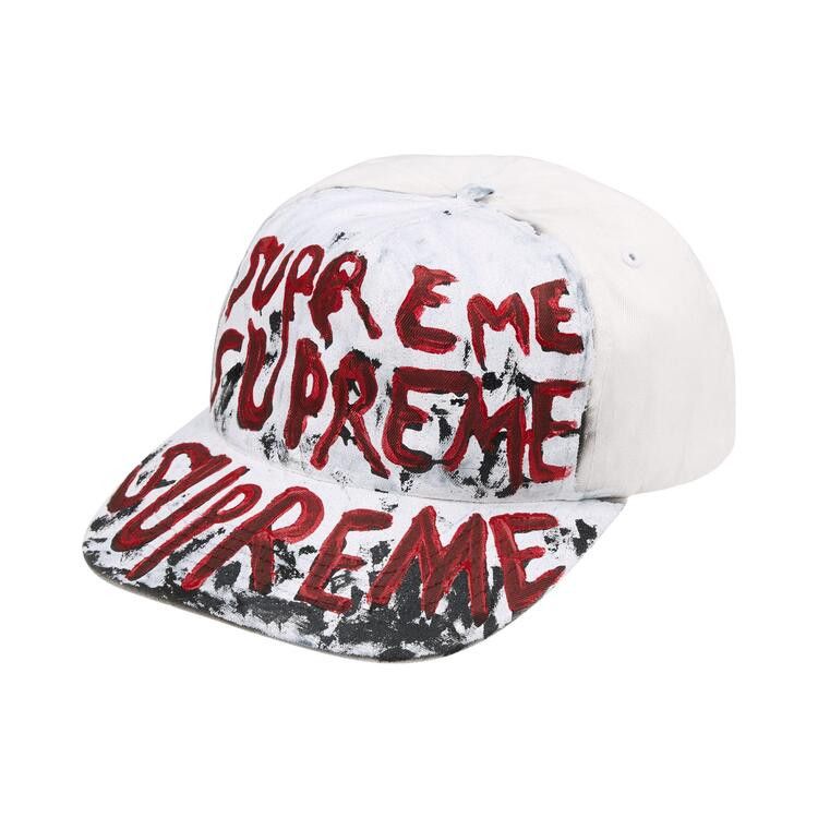 Supreme Painted 5-Panel (FW26) White - Im Your Wardrobe