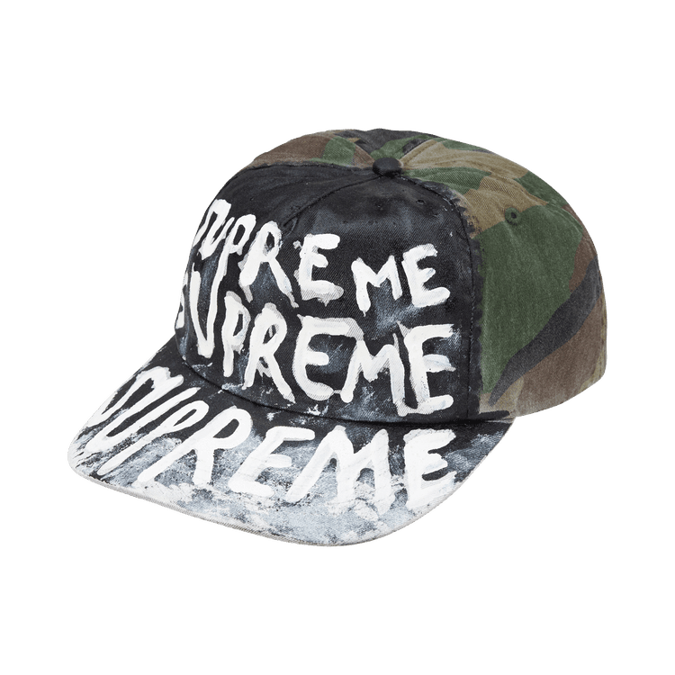 Supreme Painted 5-Panel (FW26) Woodland Camo - Im Your Wardrobe