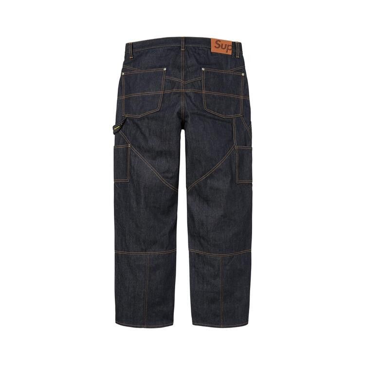 Supreme Paneled Double Knee Painter Pant Rigid Indigo - Im Your Wardrobe