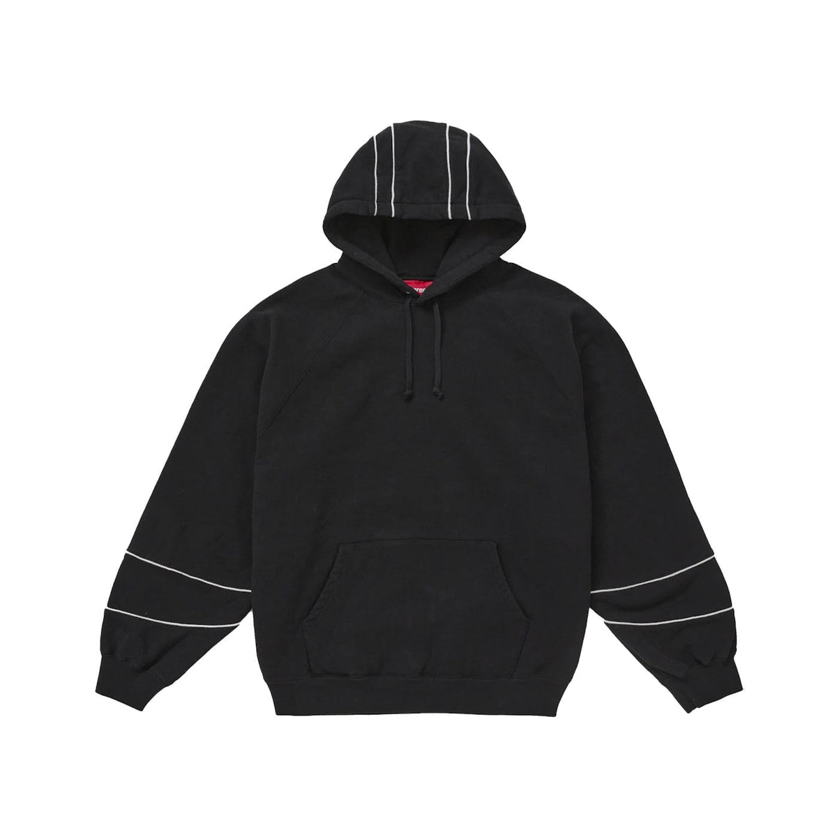Supreme Paneled Hooded Sweatshirt (SS25) Black - Im Your Wardrobe