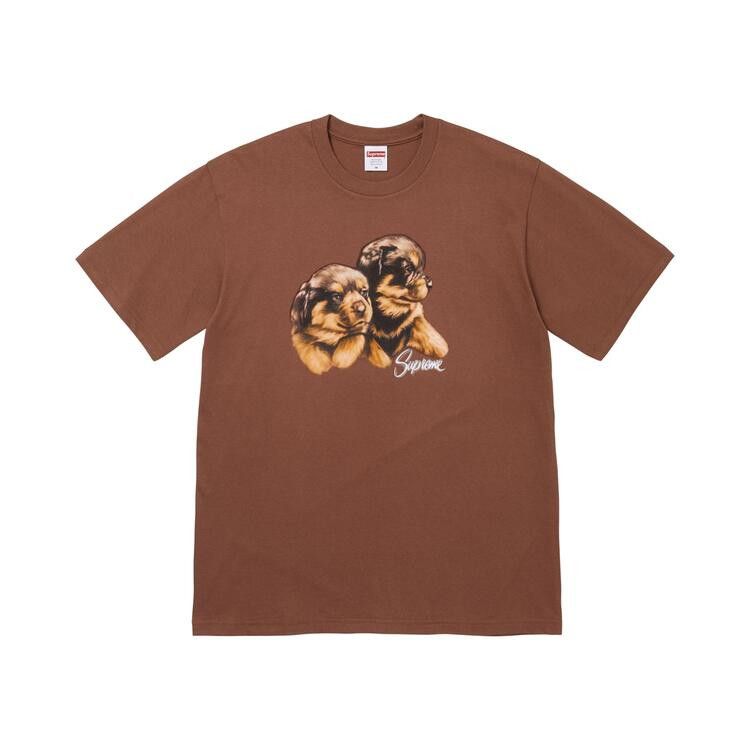 Supreme Puppies Tee Brown - Im Your Wardrobe