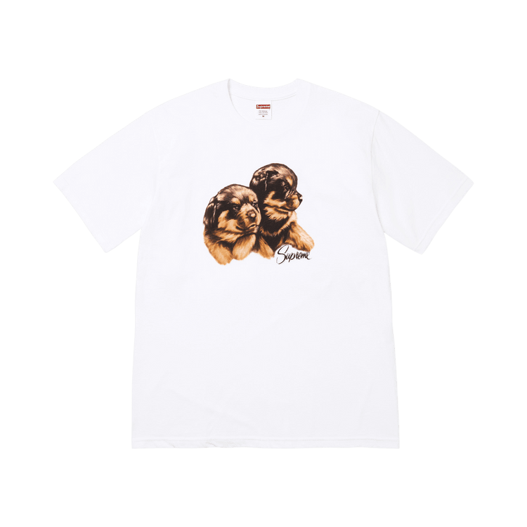 Supreme Puppies Tee White - Im Your Wardrobe