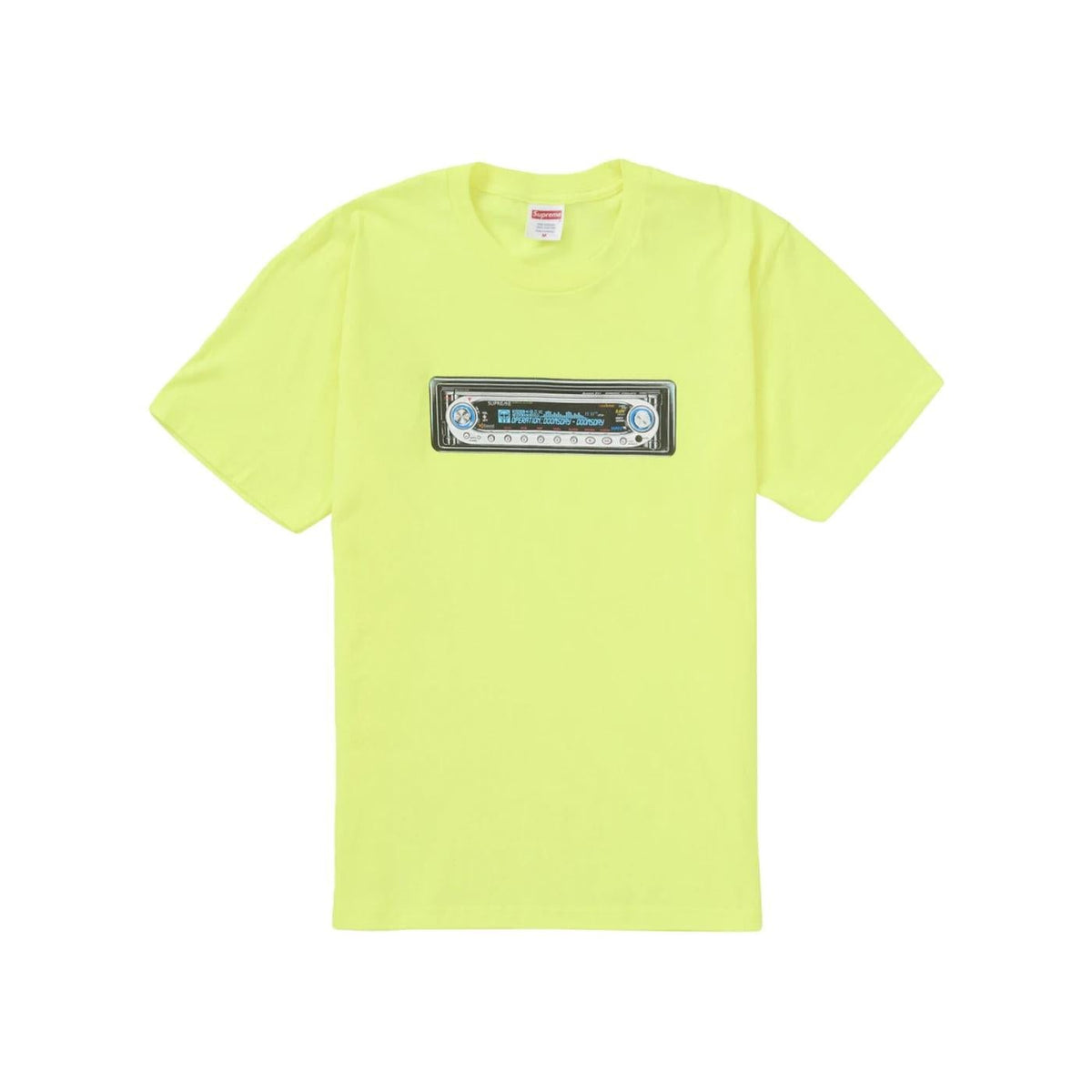 Supreme Receiver Tee Fluorescent Yellow - Im Your Wardrobe