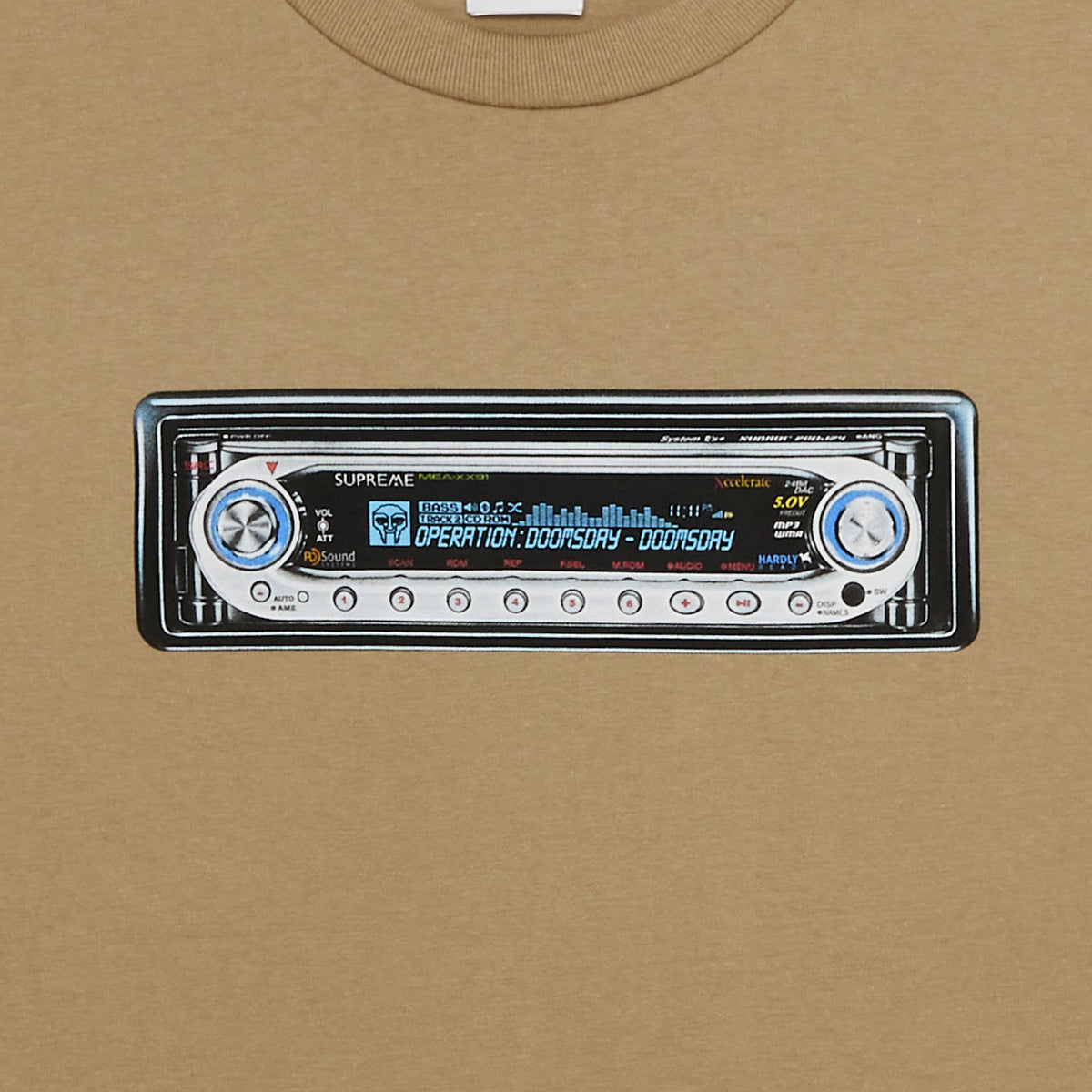 Supreme Receiver Tee Khaki - Im Your Wardrobe