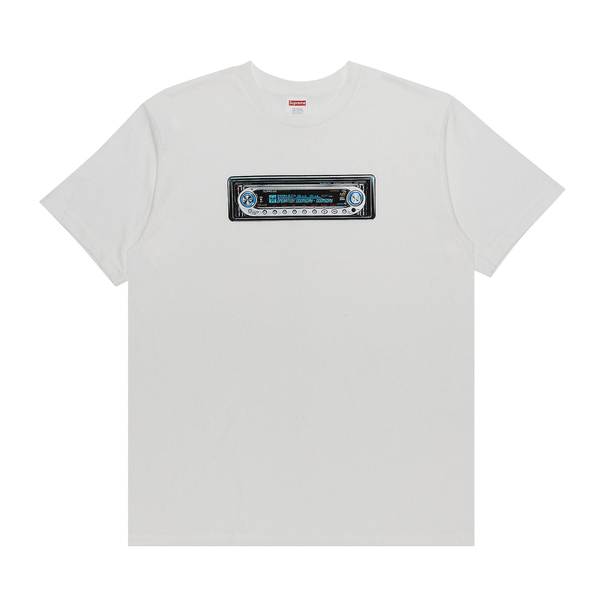 Supreme Receiver Tee White - Im Your Wardrobe