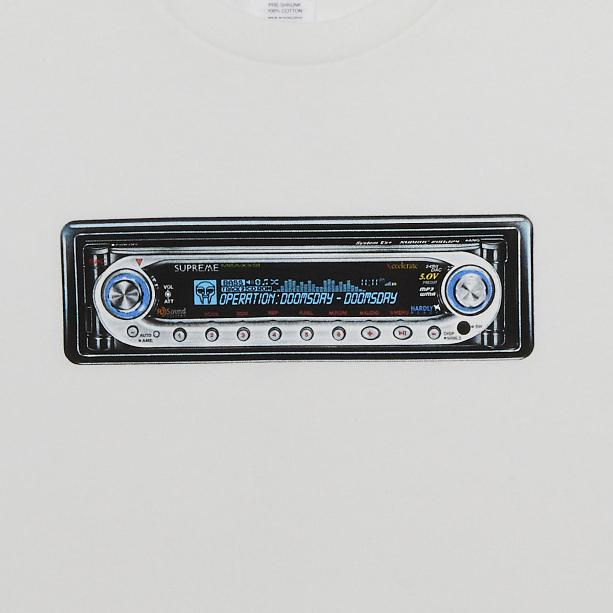 Supreme Receiver Tee White - Im Your Wardrobe
