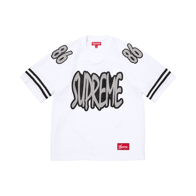 Supreme Reflective Jersey White - Im Your Wardrobe