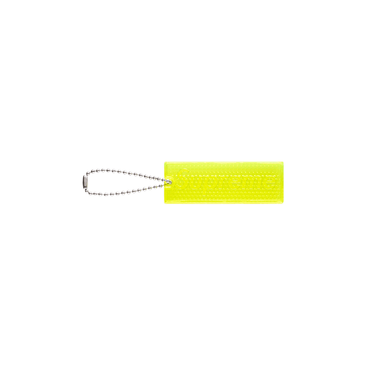 Supreme Reflective Keychain Yellow - Im Your Wardrobe