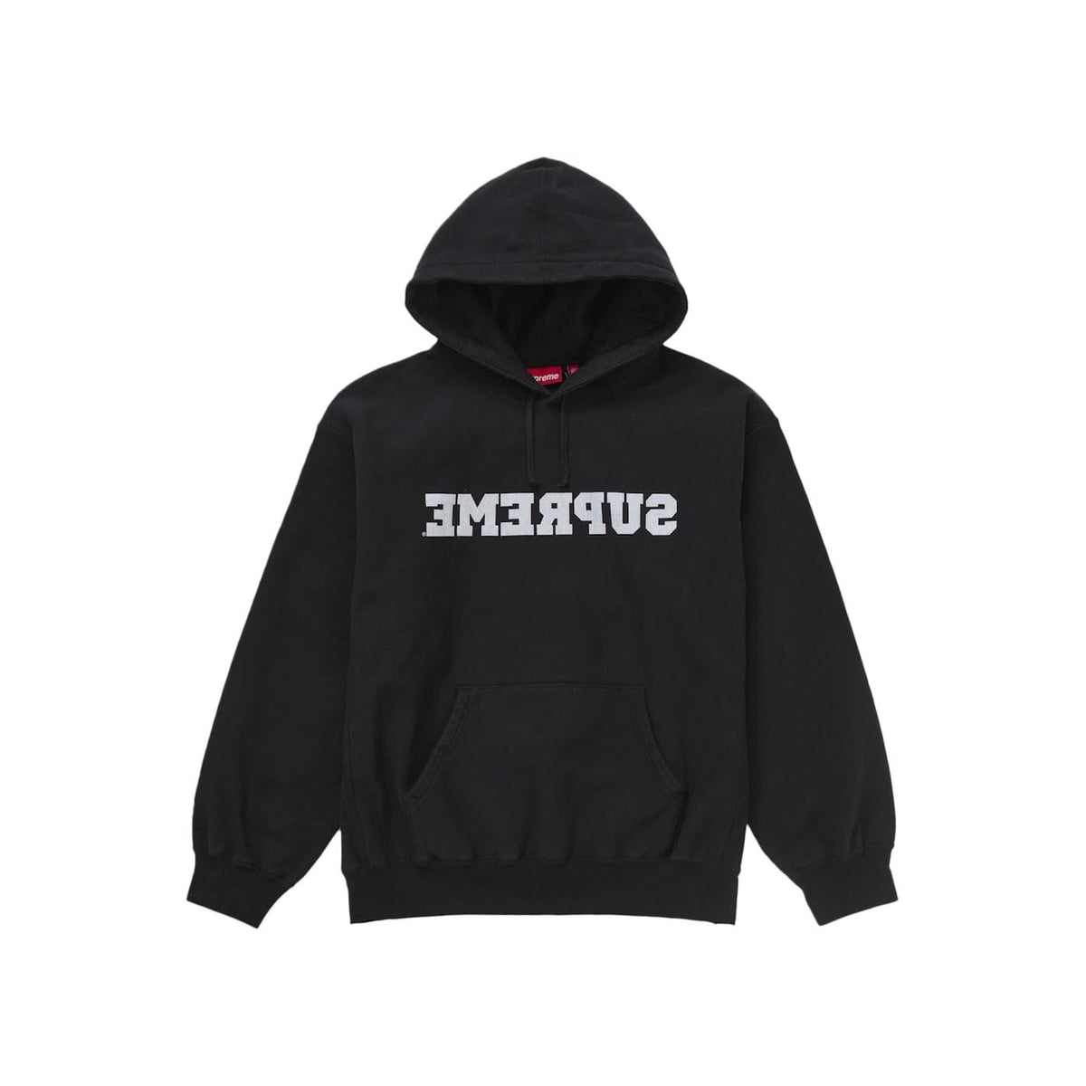 Supreme Reverse Hooded Sweatshirt (SS25) Black - Im Your Wardrobe