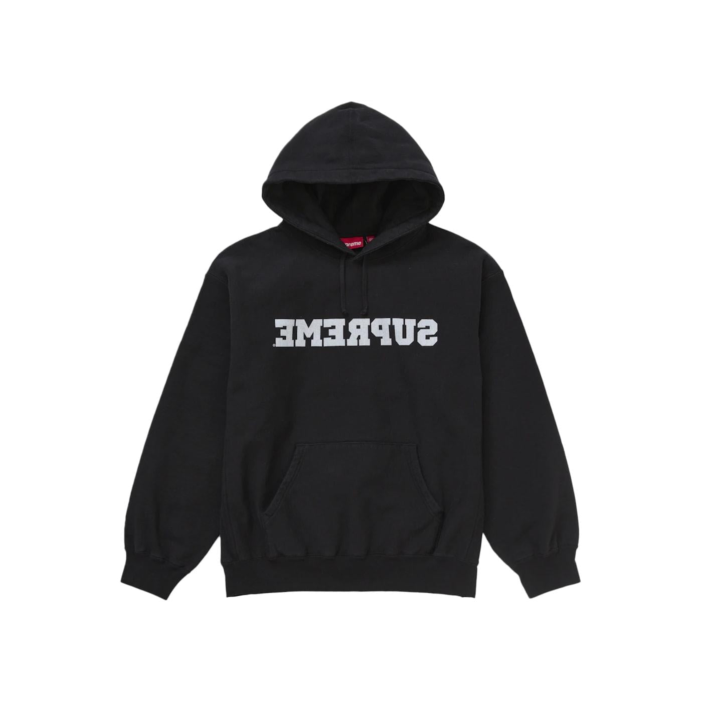 Supreme Reverse Hooded Sweatshirt (SS25) Black - Im Your Wardrobe