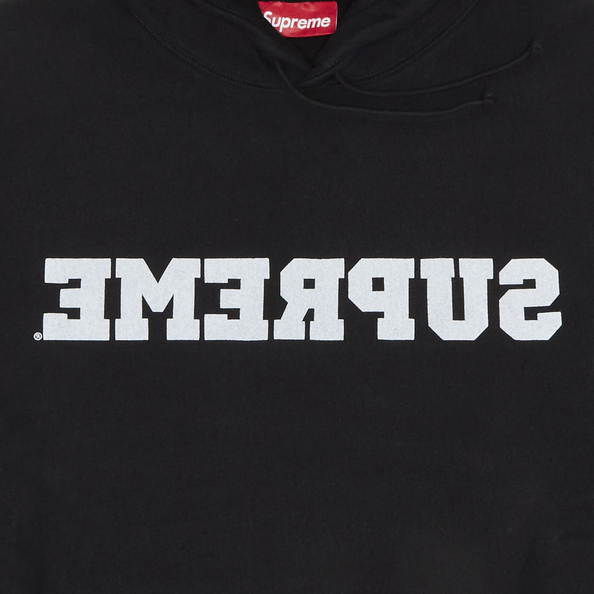 Supreme Reverse Hooded Sweatshirt (SS25) Black - Im Your Wardrobe