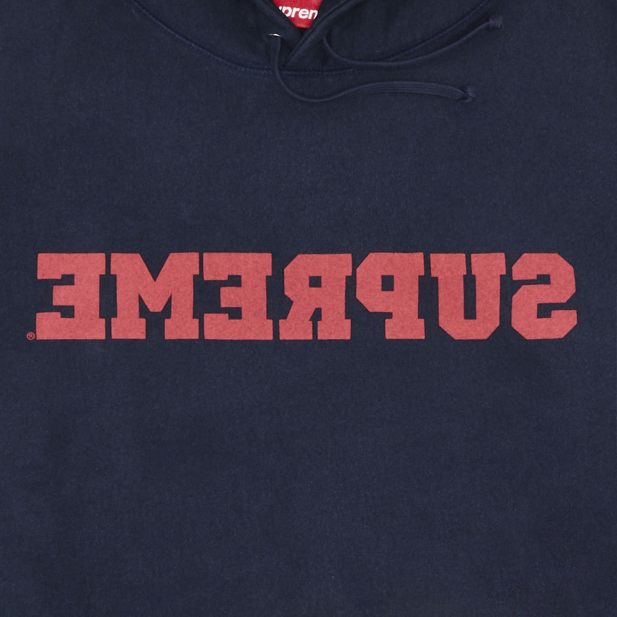 Supreme Reverse Hooded Sweatshirt (SS25) Navy - Im Your Wardrobe