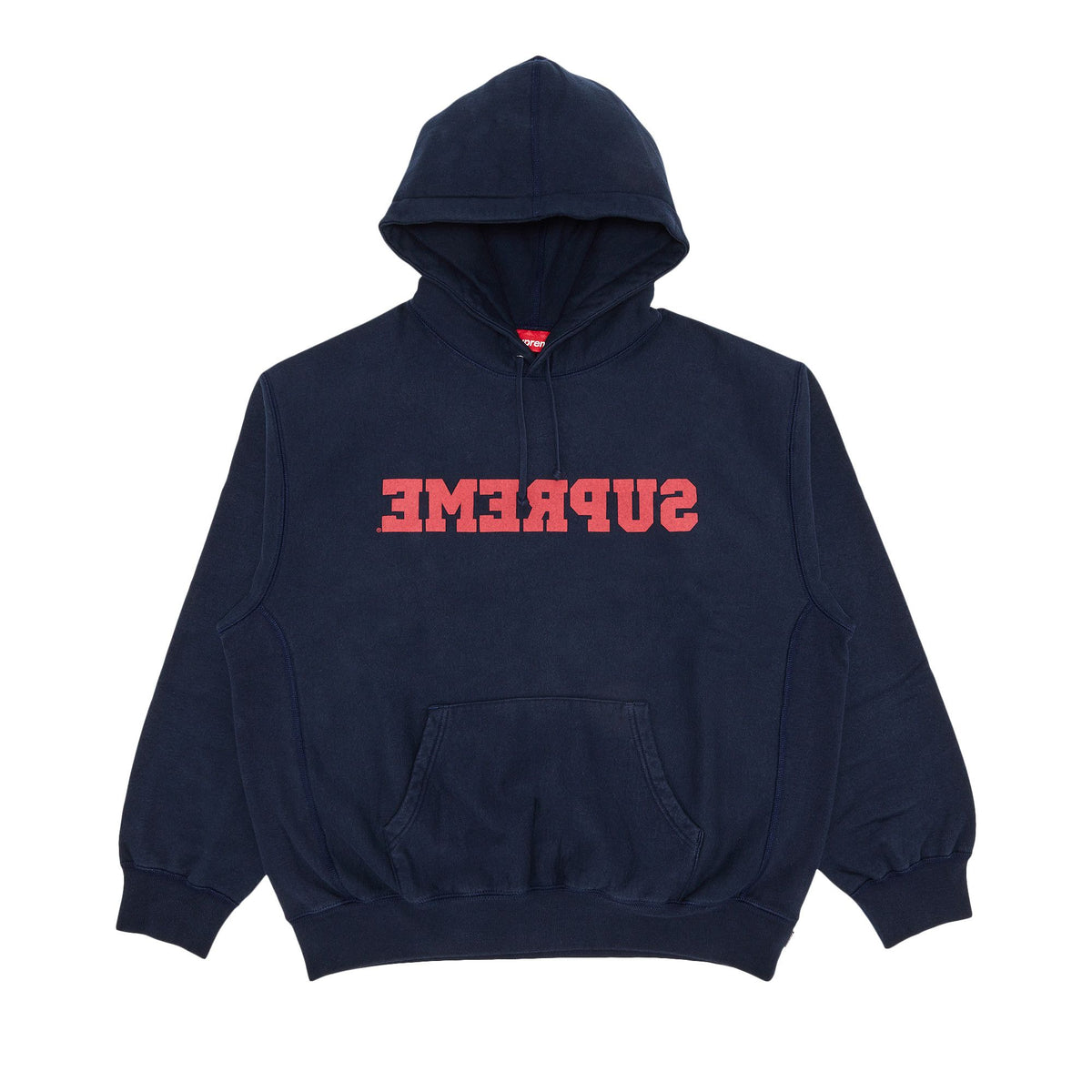 Supreme Reverse Hooded Sweatshirt (SS25) Navy - Im Your Wardrobe