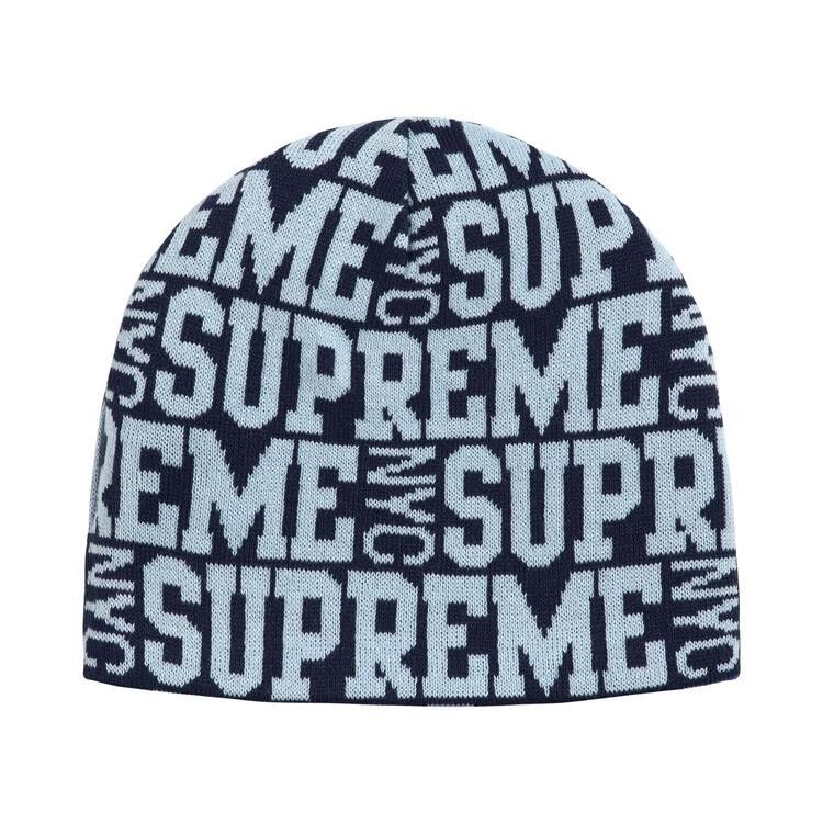 Supreme Reversible Camo Beanie (FW26) Navy - Im Your Wardrobe