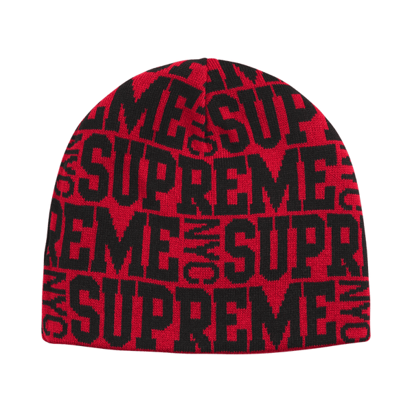 Supreme Reversible Camo Beanie (FW26) Red - Im Your Wardrobe