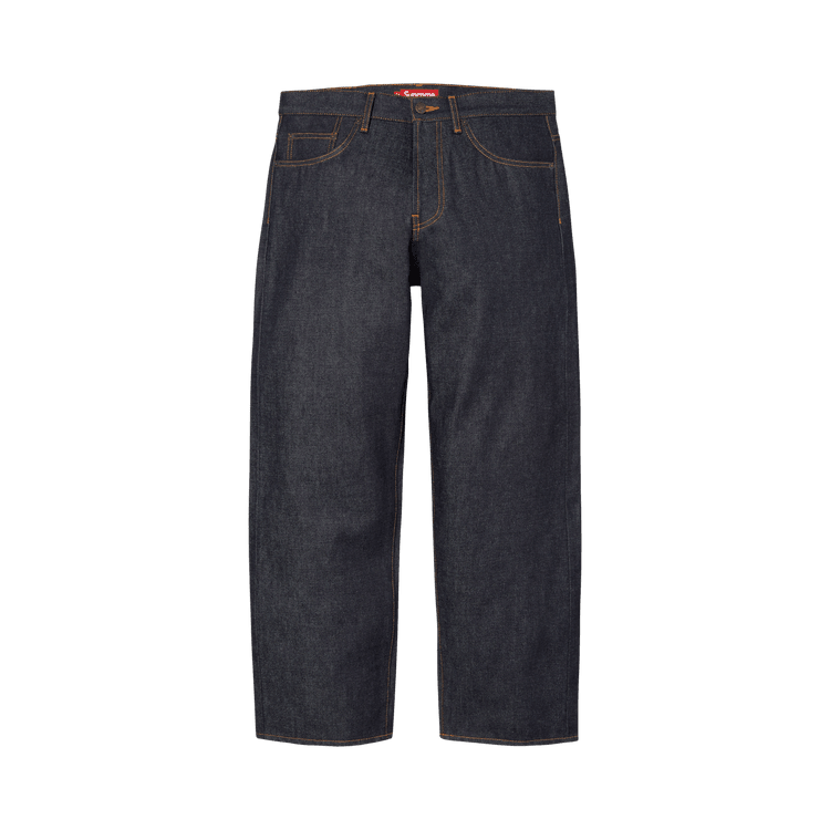 Supreme Rigid Loose Fit Selvedge Jean Rigid Indigo - Im Your Wardrobe