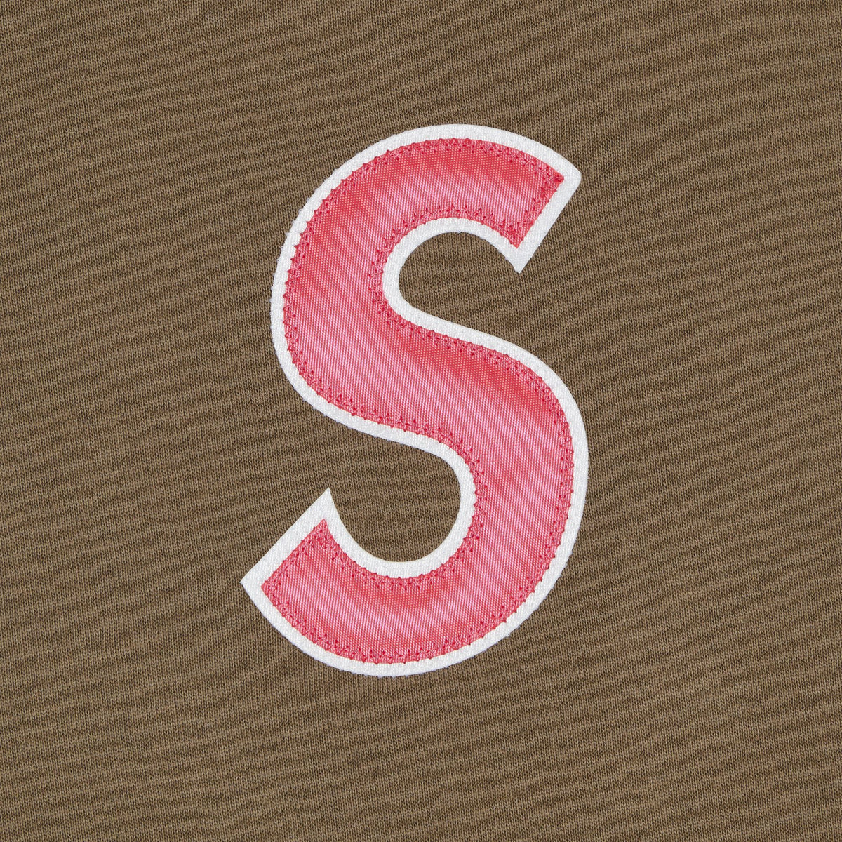 Supreme S Logo Hooded Sweatshirt (SS25) Dusty Brown - Im Your Wardrobe
