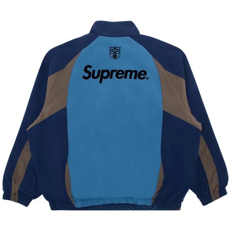 Supreme S Logo Track Jacket &#39;Navy&#39; (FW24) - Im Your Wardrobe