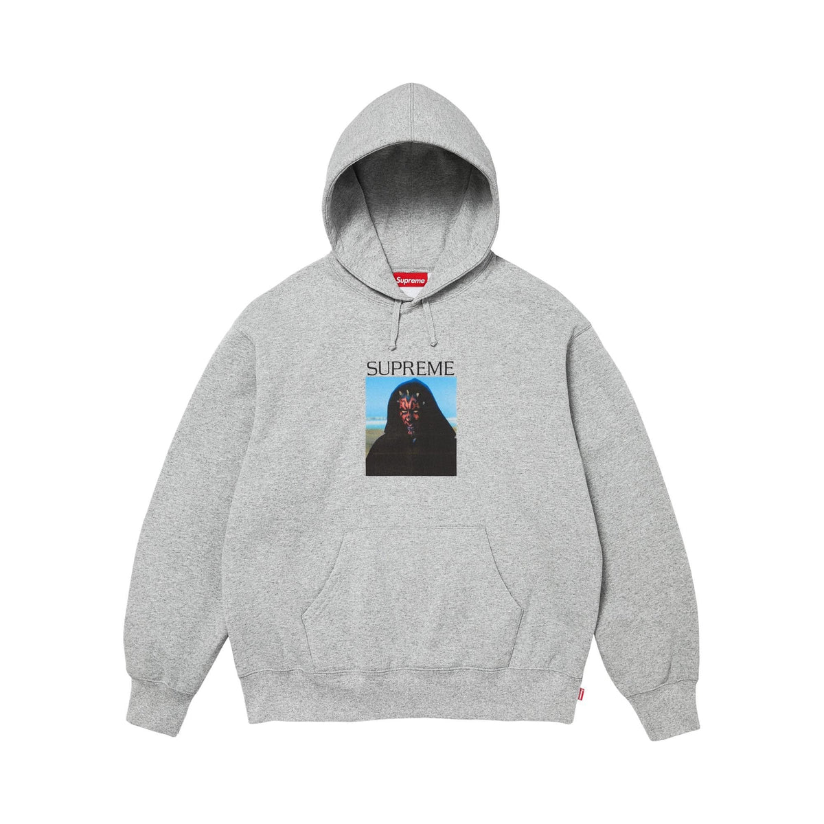 Supreme Sith Hooded Sweatshirt Heather Grey - Im Your Wardrobe