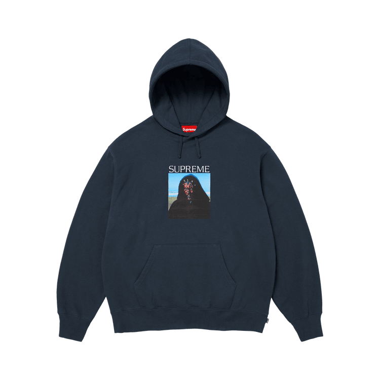 Supreme Sith Hooded Sweatshirt Navy - Im Your Wardrobe