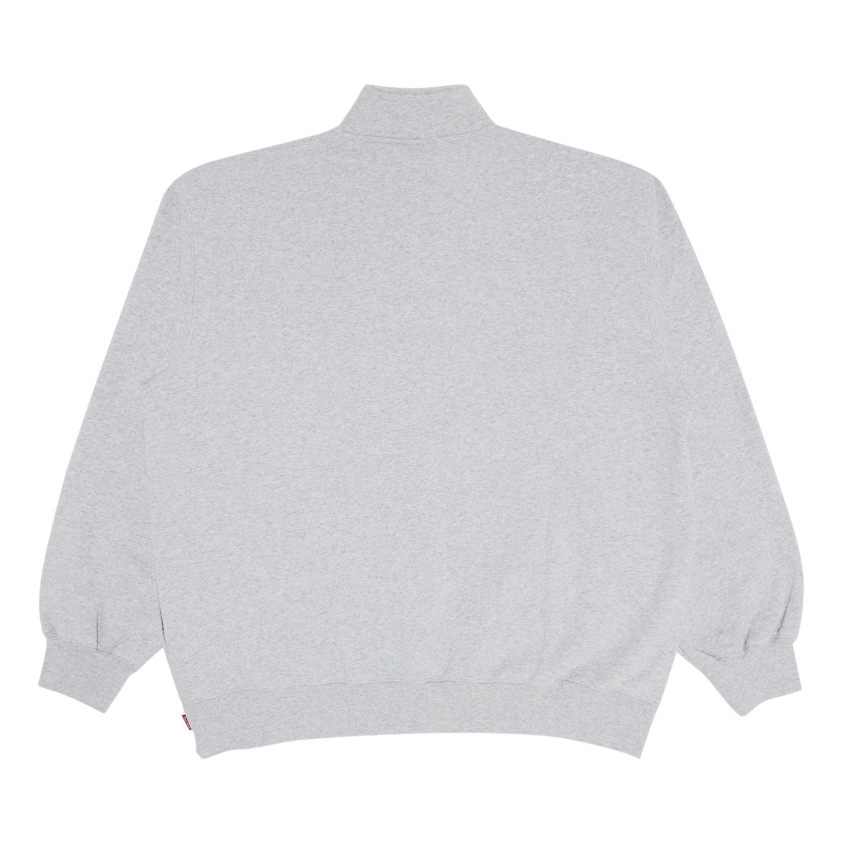 Supreme Small Box Half Zip Pullover Ash Grey - Im Your Wardrobe