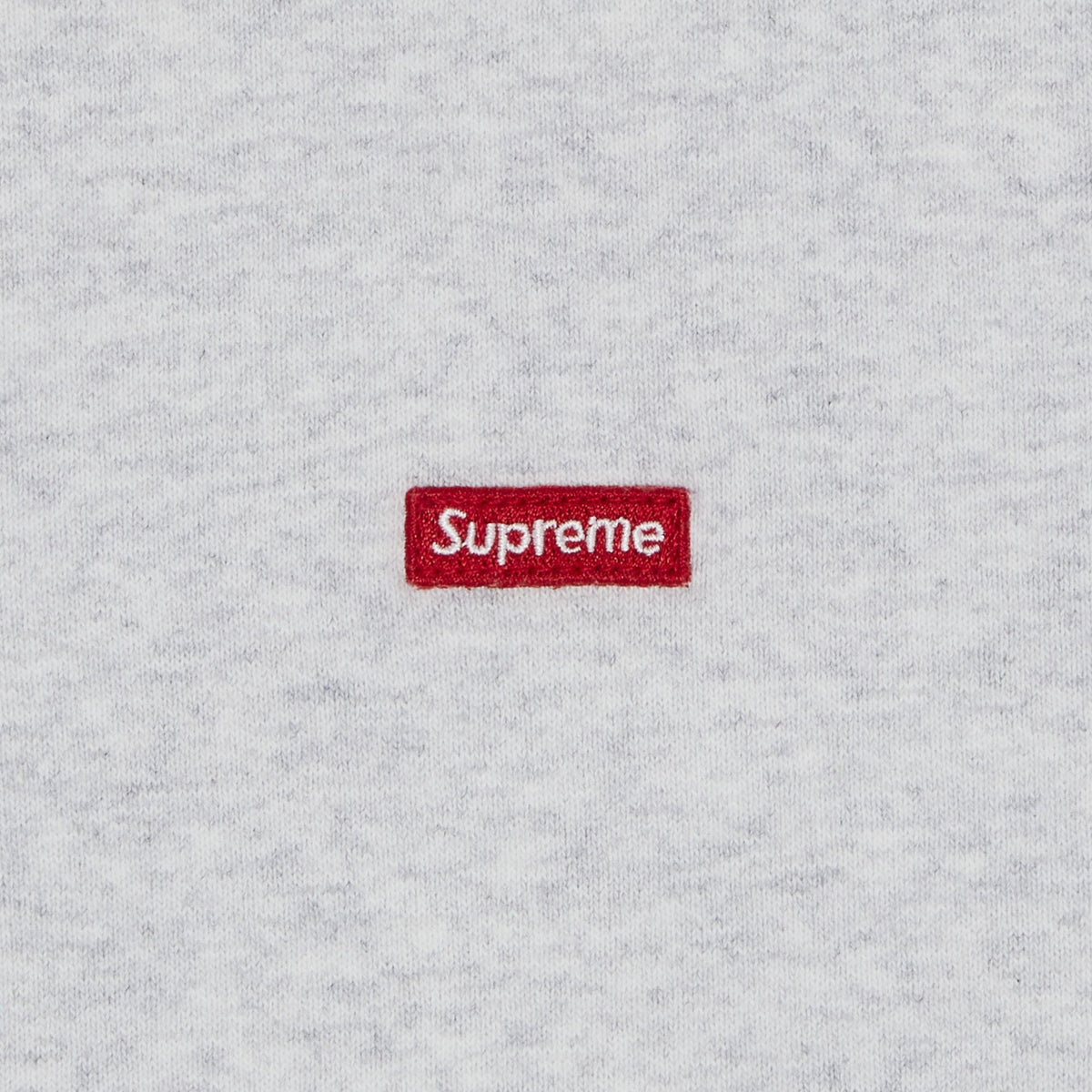 Supreme Small Box Half Zip Pullover Ash Grey - Im Your Wardrobe