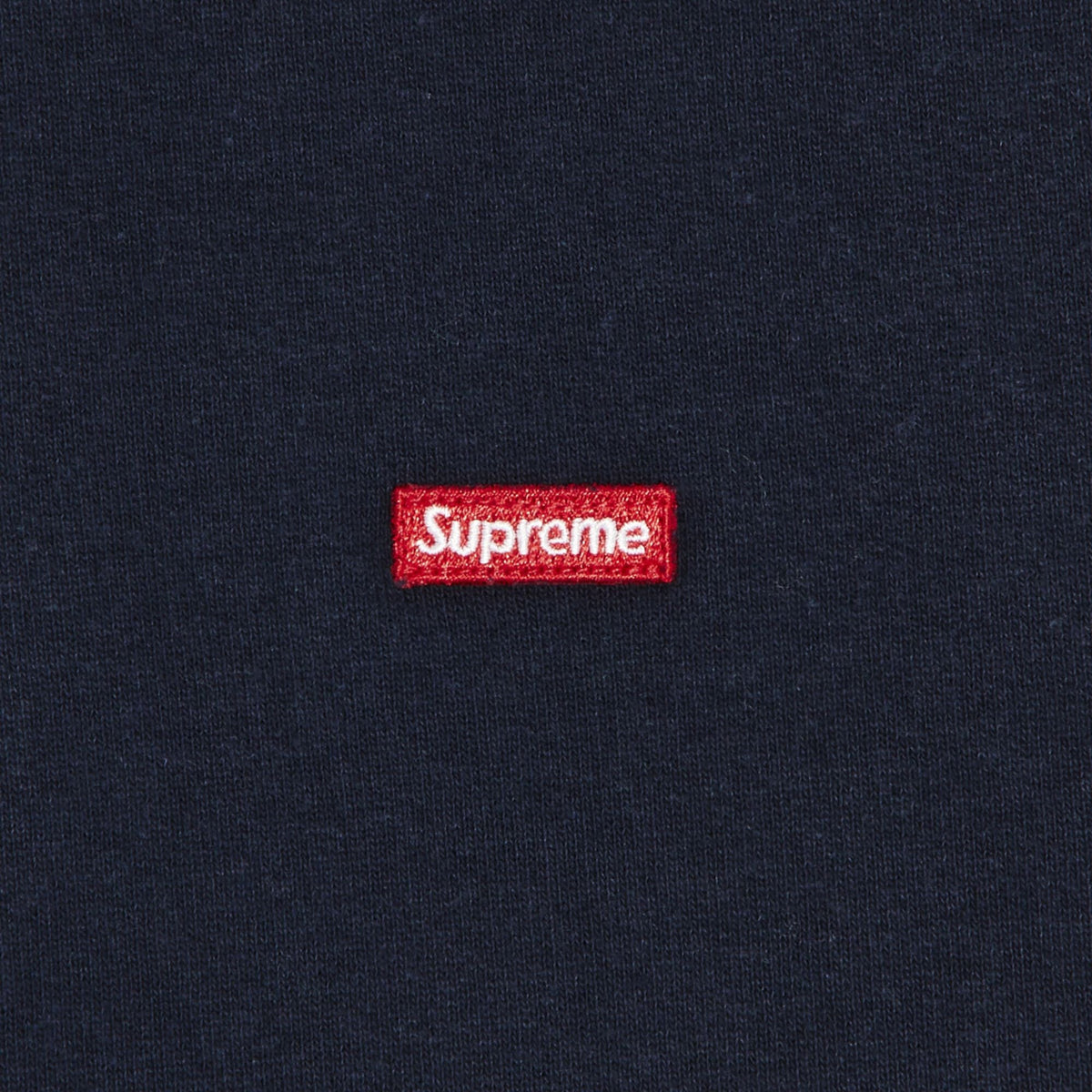Supreme Small Box Half Zip Pullover Navy - Im Your Wardrobe