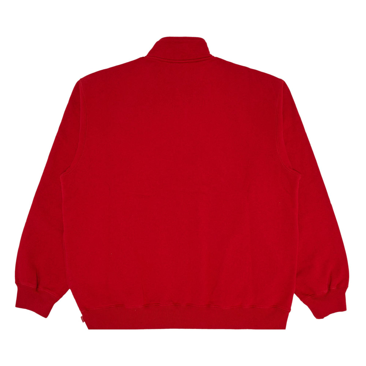 Supreme Small Box Half Zip Pullover Red - Im Your Wardrobe