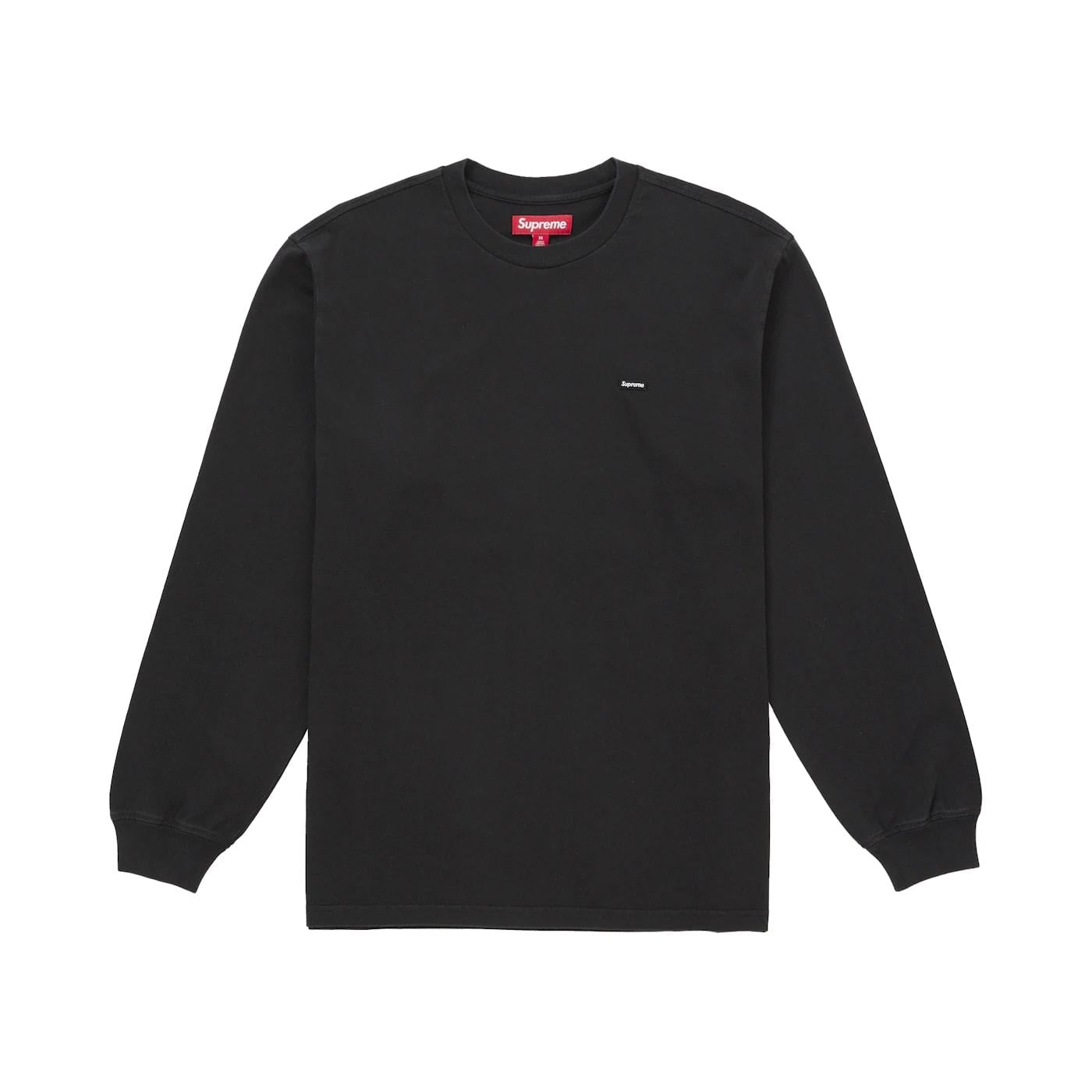 Supreme Small Box L/S Tee (FW25) Black - Im Your Wardrobe