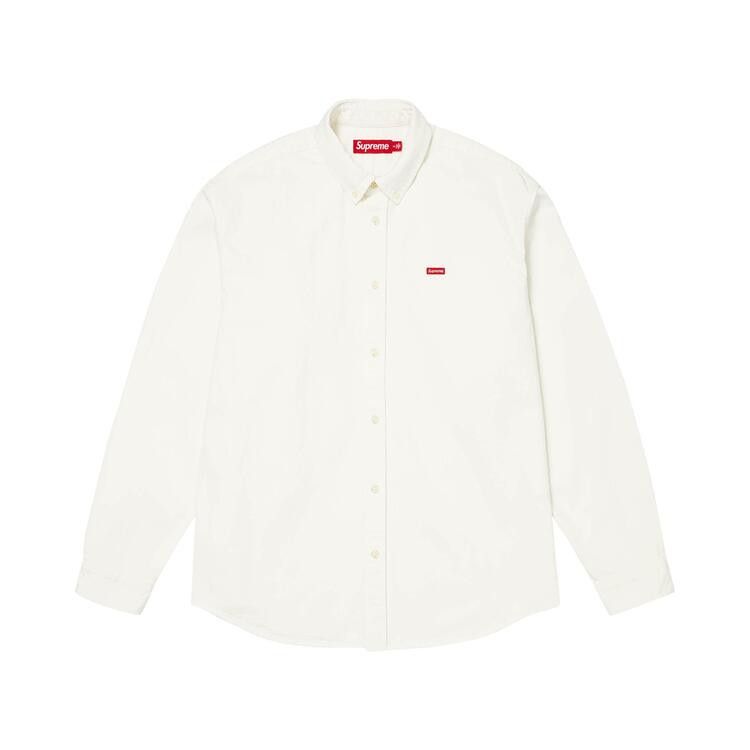Supreme Small Box Shirt (FW26) White Denim - Im Your Wardrobe