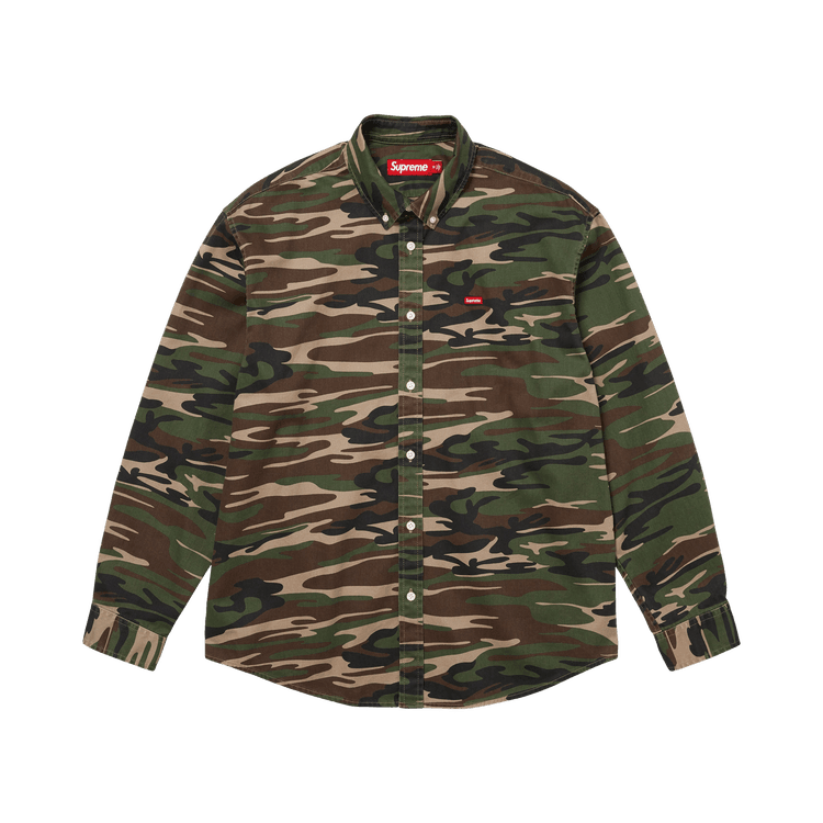 Supreme Small Box Shirt (FW26) Woodland Camo - Im Your Wardrobe