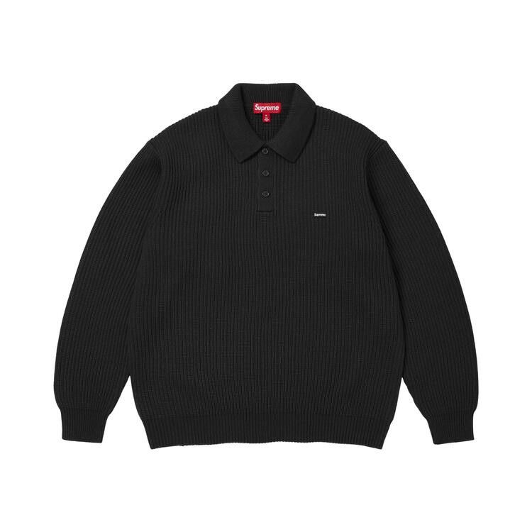 Supreme Small Box Sweater Polo (FW26) Black - Im Your Wardrobe