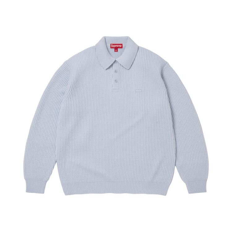Supreme Small Box Sweater Polo (FW26) Light Blue - Im Your Wardrobe