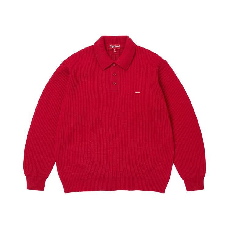 Supreme Small Box Sweater Polo (FW26) Red - Im Your Wardrobe